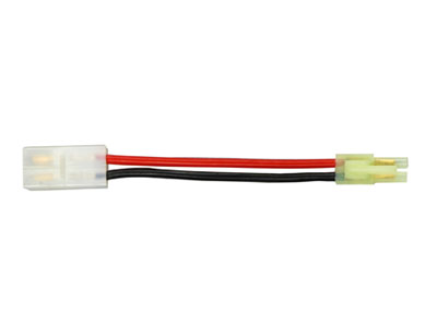 Cybergun Airsoft Battery Adapter Large Tamiya Female to Mini Male Tamiya