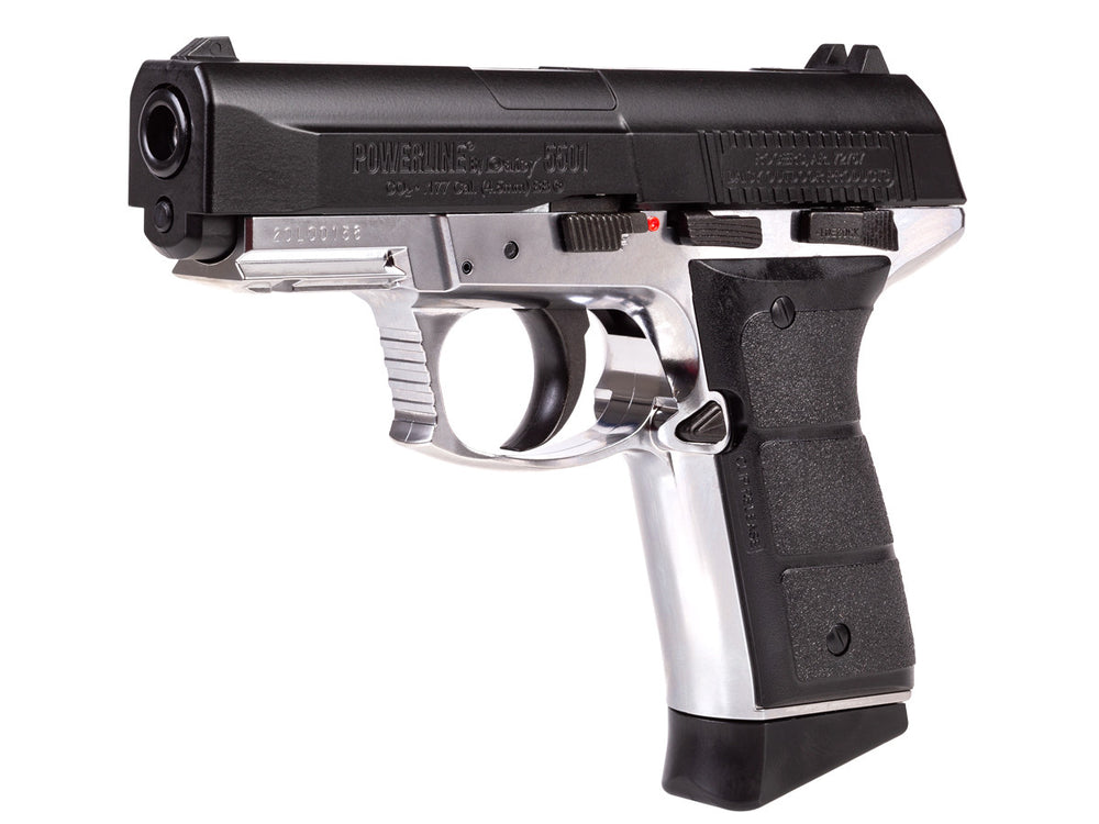 Daisy Powerline 5501 15-shot CO2 Pistol, .177 Cal, Blowback