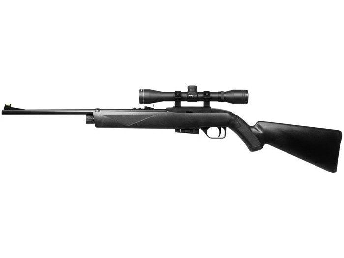 Crosman 1077 CO2 Air Rifle Combo, .177 Cal, Multi-Shot, Synthetic