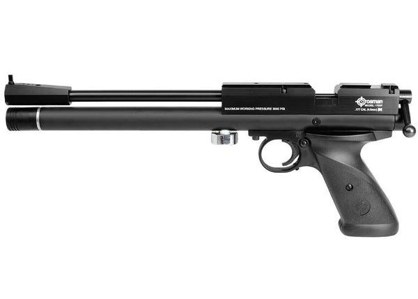 Crosman Silhouette PCP Air Pistol, .177 Cal, Single-Shot, Synthetic, Bolt-Action