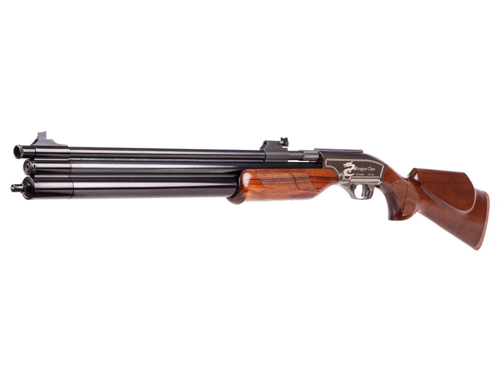 Seneca Dragon Claw Dual Tank Air Rifle, .50 Cal, PCP, Single-Shot, Bolt-Action