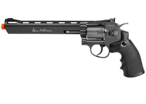 Dan Wesson 8" CO2 Airsoft Revolver, Grey, 6mm