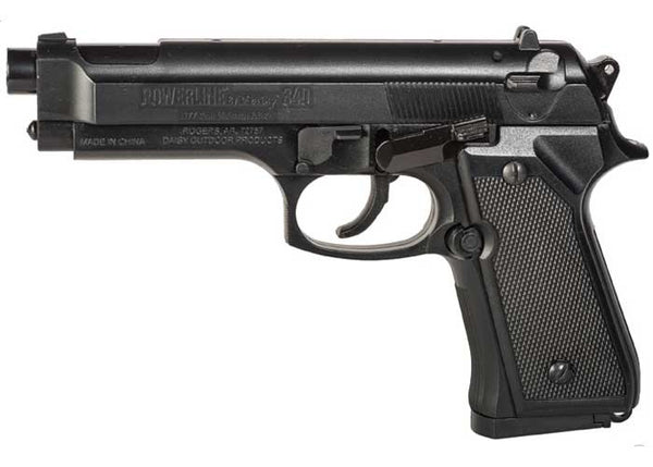Daisy Powerline 340 Air Pistol, .177 Cal, CO2, Spring-Piston, Multi-Shot