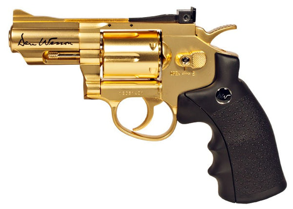 Dan Wesson CO2 BB Revolver, Gold, 2.5", .177 Cal