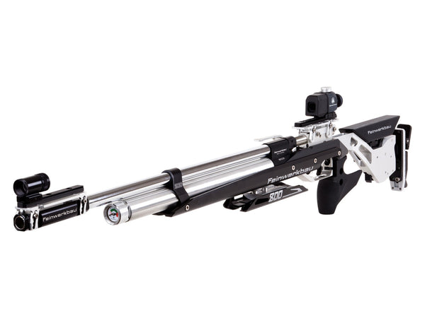 Feinwerkbau 800 ALU Air Rifle, Black, .177 Cal, PCP, Single-Shot, RH