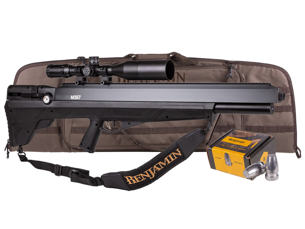 Benjamin Bulldog Bullpup Kit, Black, .357 Cal, PCP, Sidelever