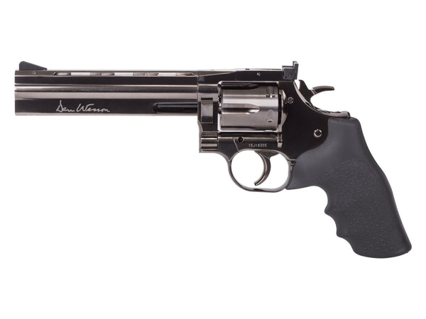 Dan Wesson 715 6" Pellet Revolver, Steel Grey, .177 Cal, CO2
