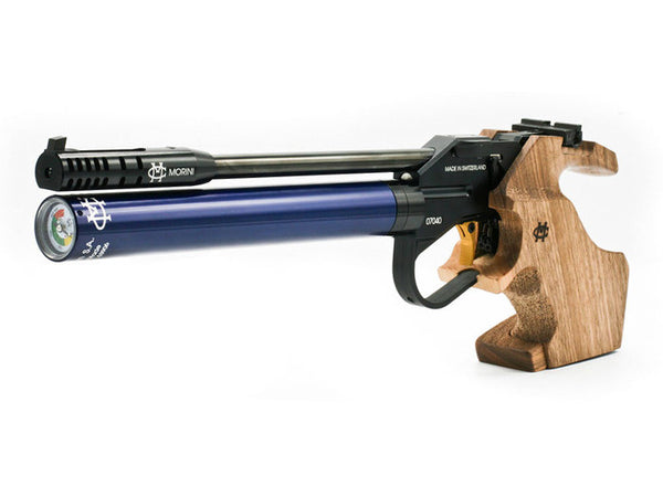 Morini MOR-162MI Air Pistol, .177 Cal, PCP, Walnut, RH, Medium