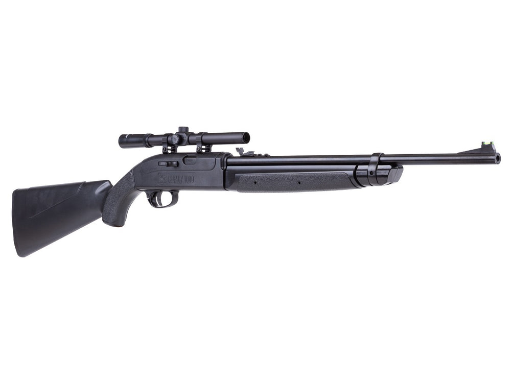 Crosman Legacy 1000 Air Rifle, .177 Cal, Multi-Shot, Synthetic