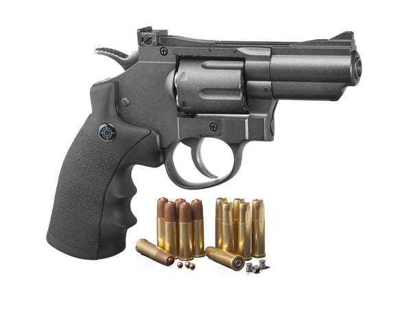 Crosman SNR357 CO2 Dual Ammo Full Metal Revolver, .177 Cal, Multi-Shot