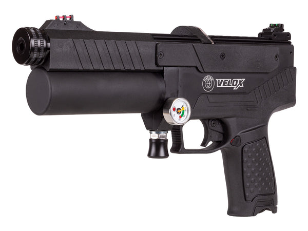 Hatsan Velox PCP Pistol, FDE, .25 Cal, Semi-Auto, Bolt-Action