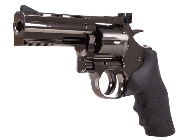 Dan Wesson 715 4" CO2 BB Revolver, Steel Grey, .177 Cal, Silver