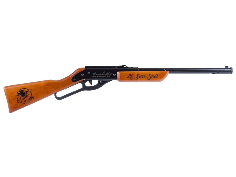 Western Justice Annie Oakley Lil Sure Shot BB Rifle, .177 Cal, Spring-Piston