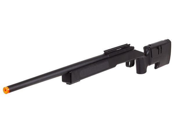 ASG M40A3 Spring Airsoft Sniper Rifle, Black, 6mm, Polymer
