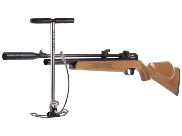 Diana Stormrider Multi-shot PCP Air Rifle and HPA Pump Kit, .22 Cal, Beech