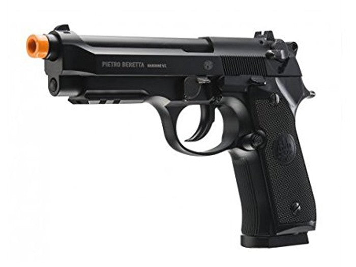 Beretta M92 A1 Semi / Full-Auto CO2 Airsoft Pistol, Black, 6mm, Blowback