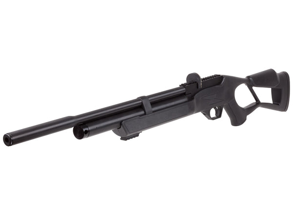 Hatsan Flash QE PCP Air Rifle, .22 Cal, Single-Shot, Synthetic, Bolt-Action