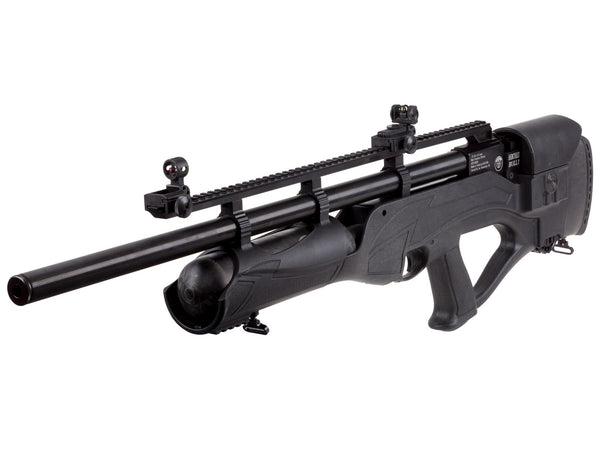 Hatsan Hercules Bully PCP Air Rifle, .25 Cal, Bullpup, Synthetic, Sidelever