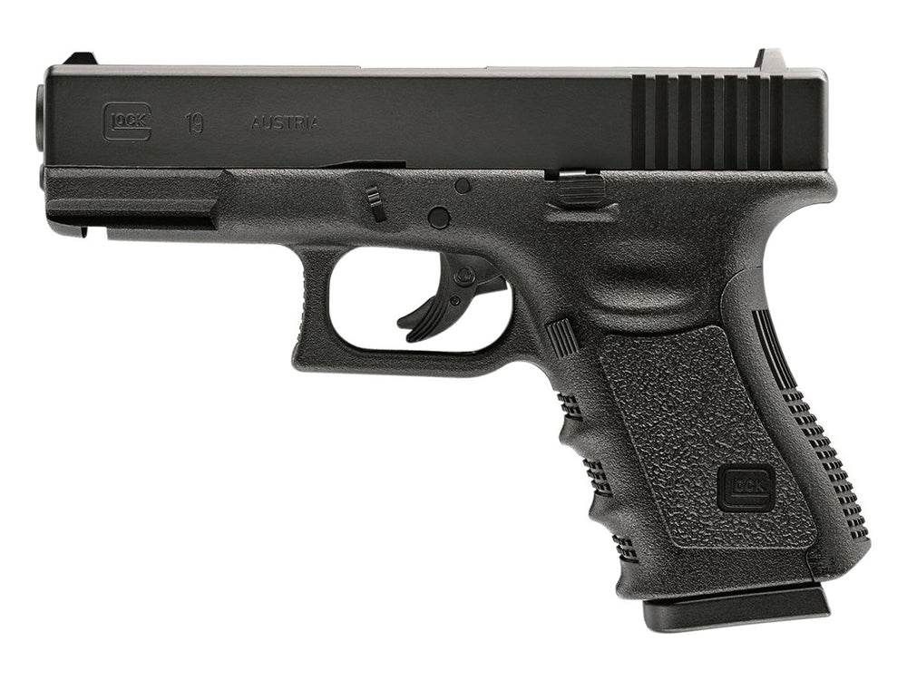 Umarex Glock 19 Gen. 3 CO2 BB Air Pistol, .177 Cal, Multi-Shot, Blowback
