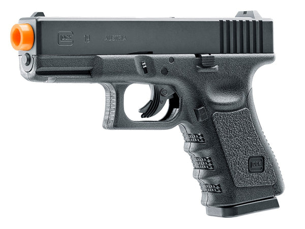 Glock G19 Gen3 CO2 Non-Blowback Airsoft Pistol, 6mm, Polymer