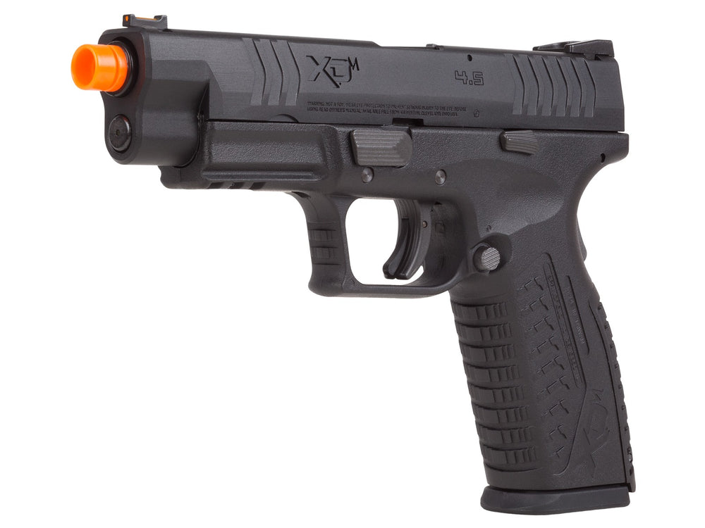 Springfield Armory XDM 4.5" GBB Airsoft Pistol, Black, 6mm, Blowback, Polymer