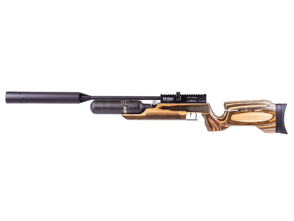 RAW HM1000x LRT PCP Air Rifle, Tan Laminate