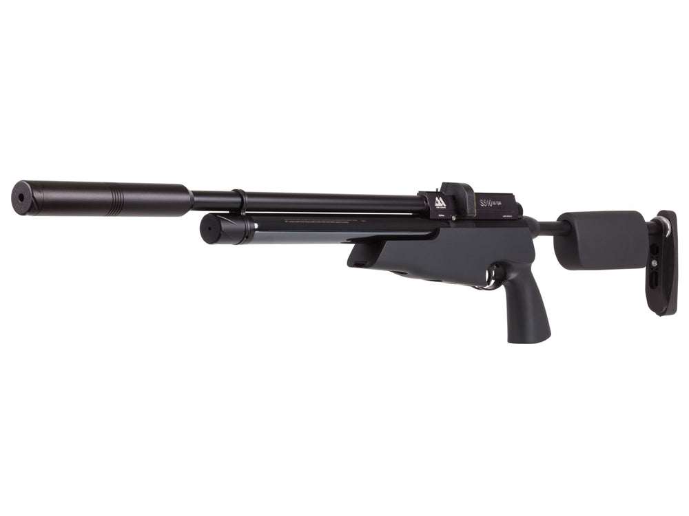 Air Arms S510 XS TDR Tactical, Regulated, Black Soft Touch, .177 Cal, PCP