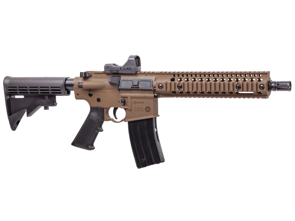 Crosman R1 Full Auto BB Air Rifle with Red Dot Sight, .177 Cal, PCP, CO2
