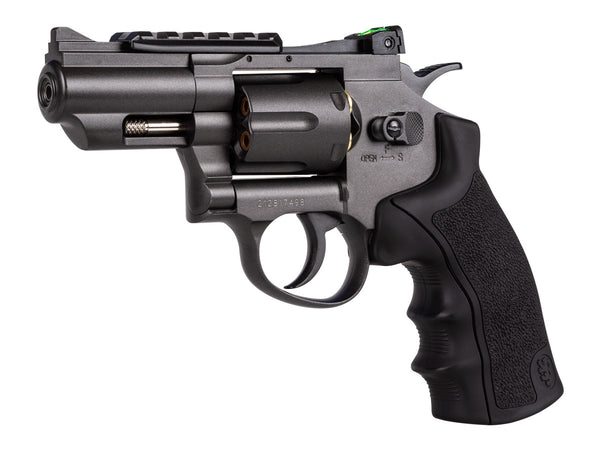 Barra Black Ops Exterminator Metal .177 2.5" Revolver, Black, CO2, Polymer