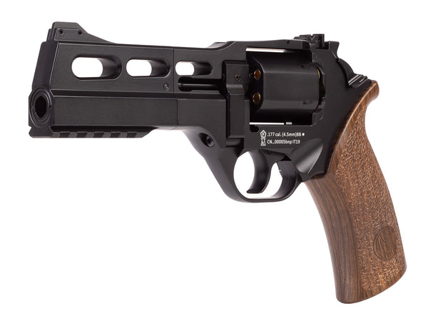Chiappa Rhino 50DS CO2 .177 BB Revolver, Black, Synthetic