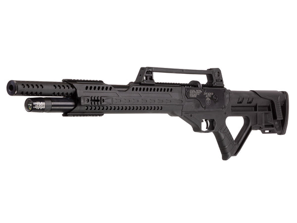 Hatsan Invader Auto Semi-Automatic PCP Air Rifle, .25 Cal, Thumbhole, Polymer