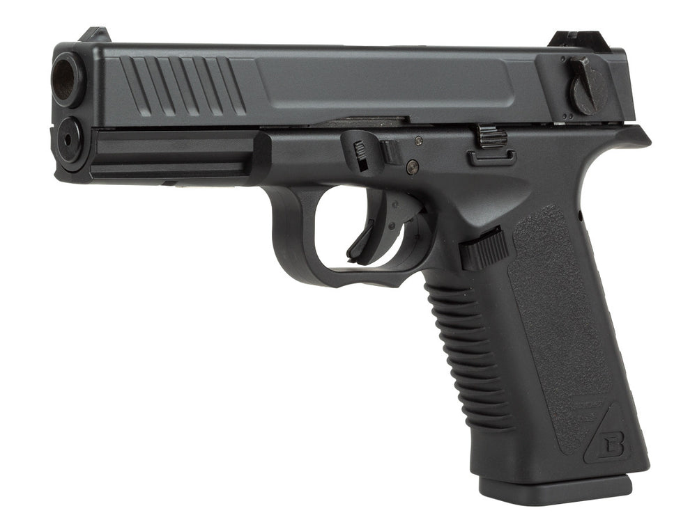 Barra 009 Full Auto Blowback CO2 BB Pistol, .177 Cal, Polymer
