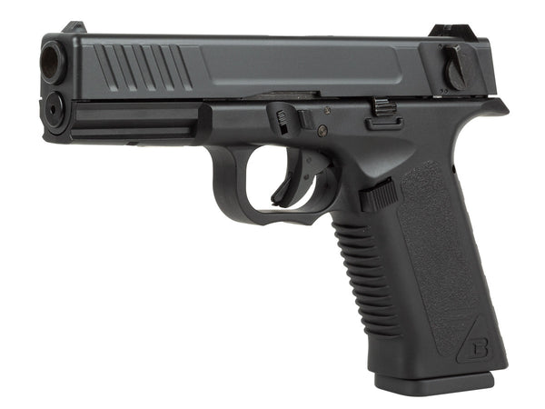 Barra 009 Full Auto Blowback CO2 BB Pistol, .177 Cal, Polymer