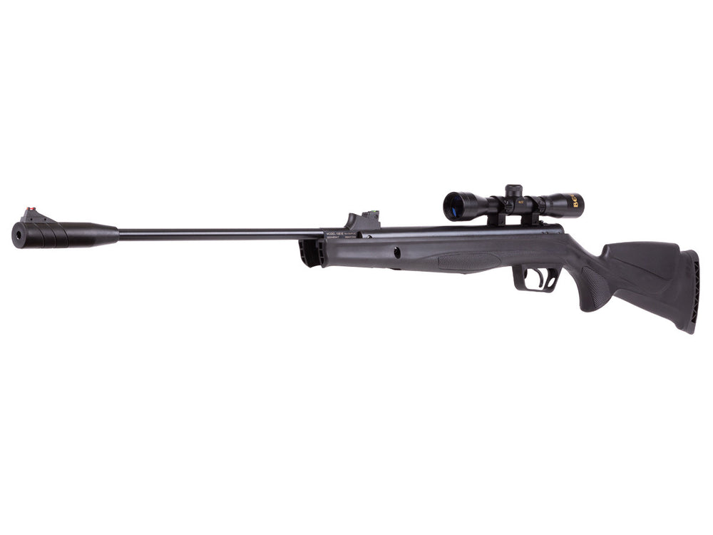Beeman 10616 Combo, .22 Cal, Spring-Piston, Break Barrel, Single-Shot, Synthetic
