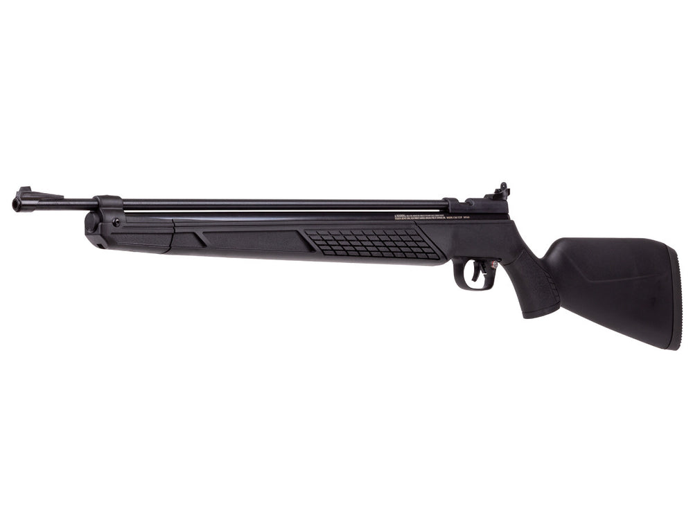 Crosman 362 Multi-Pump Pellet Rifle, .22 Cal, Single-Shot, Synthetic, Black