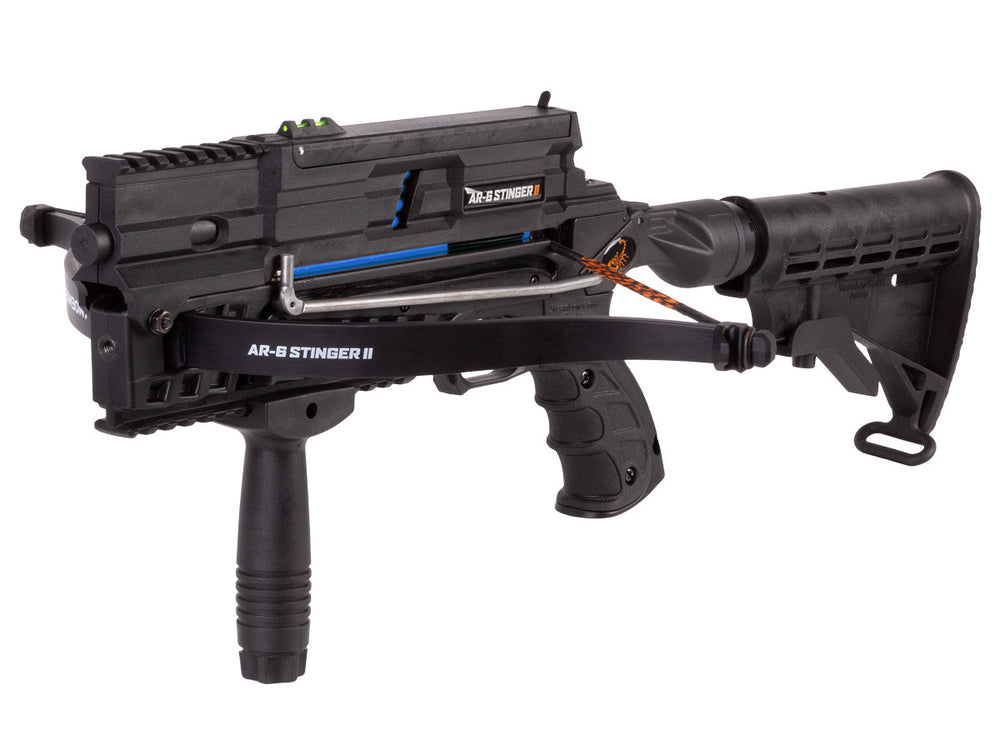 Steambow AR-6 Stinger II Tactical Repeating Crossbow, Polymer