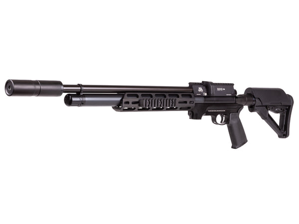 Air Arms S510 XS Tactical PCP Air Rifle, .22 Cal, Multi-Shot, Sidelever