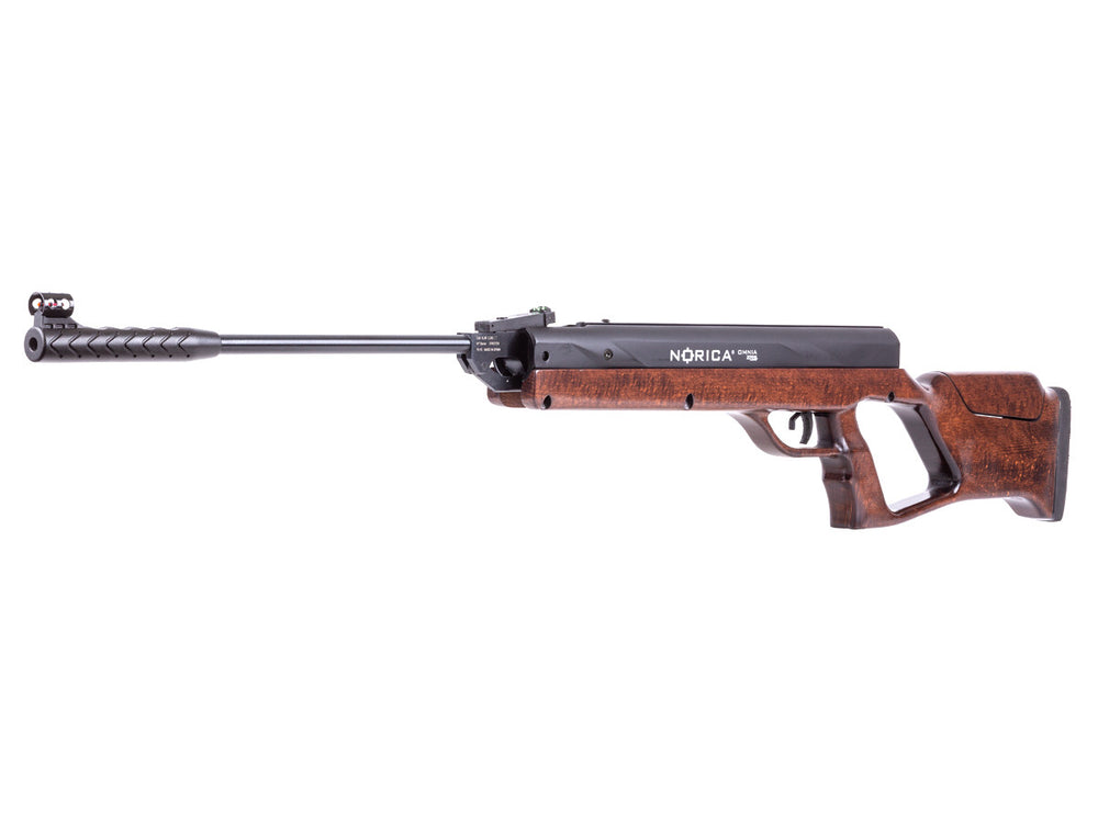 Norica Omnia ZRS Air Rifle, Wood Stock, .177 Cal, Gas Piston, Break Barrel