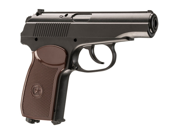 Legends Makarov CO2 BB Pistol, .177 Cal, Non-Blowback, Semi-Auto, Polymer