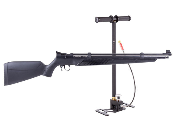 Crosman 3622 PCP Air Rifle Pump Kit, .22 Cal, Synthetic, Bolt-Action, Air Venturi G9 Pump