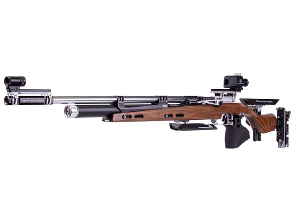 Feinwerkbau FWB 900 W Air Rifle, .177 Cal, PCP, Single-Shot, Walnut, RH