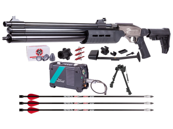 Seneca Dragon Claw II Tactical Ready-to-Hunt Combo, .50 Cal, PCP, Single-Shot