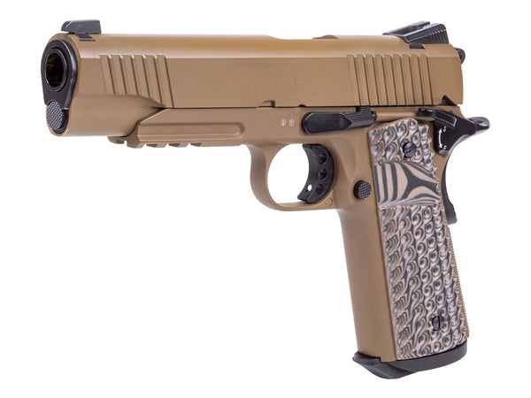 Springfield Armory TRP 1911 Full-Auto CO2 BB Pistol, .177 Cal, Blowback, Brown