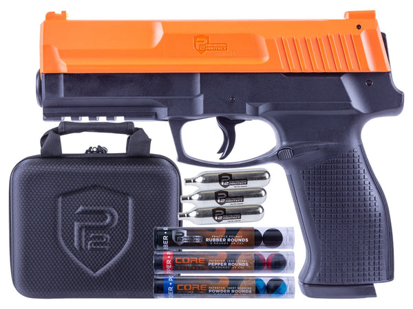 P2P Secure 68P Pepper Defense Kit 16J .68 Cal, CO2