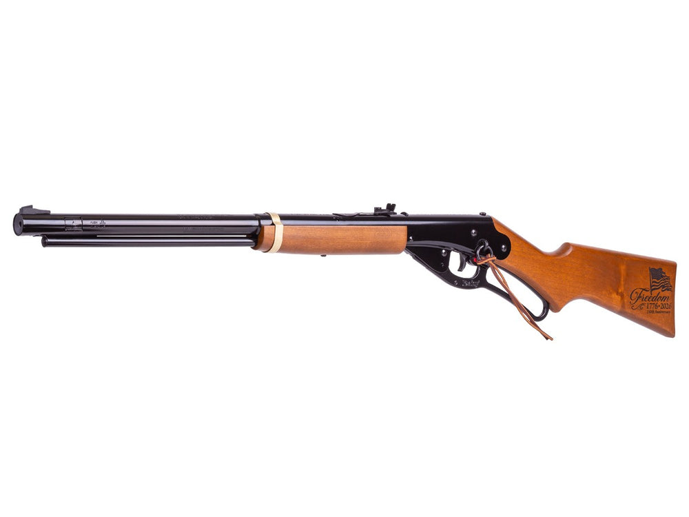Daisy Red Ryder 250th Anniversary BB Rifle, .177 Cal, Spring-Piston, Wood