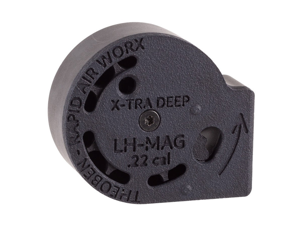 RAW HMX X-tra Deep Magazine LH, .22 Cal