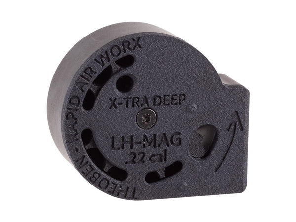 RAW HMX X-tra Deep Magazine LH, .22 Cal
