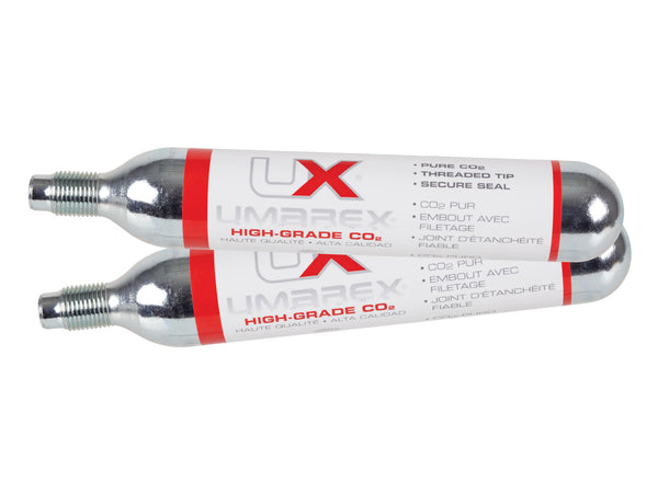 Umarex Walther, Pre-filled Disposable, 88-Gram CO2 Cartridges, 2pk