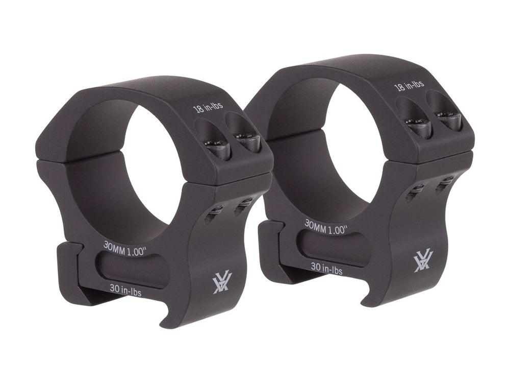 Vortex Pro Series 30mm Rings, Medium, Weaver/Picatinny