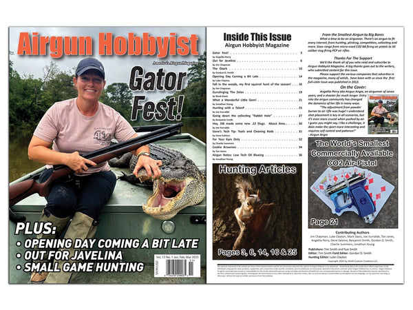 Air Venturi Airgun Hobbyist Magazine 1st Qtr. 2025